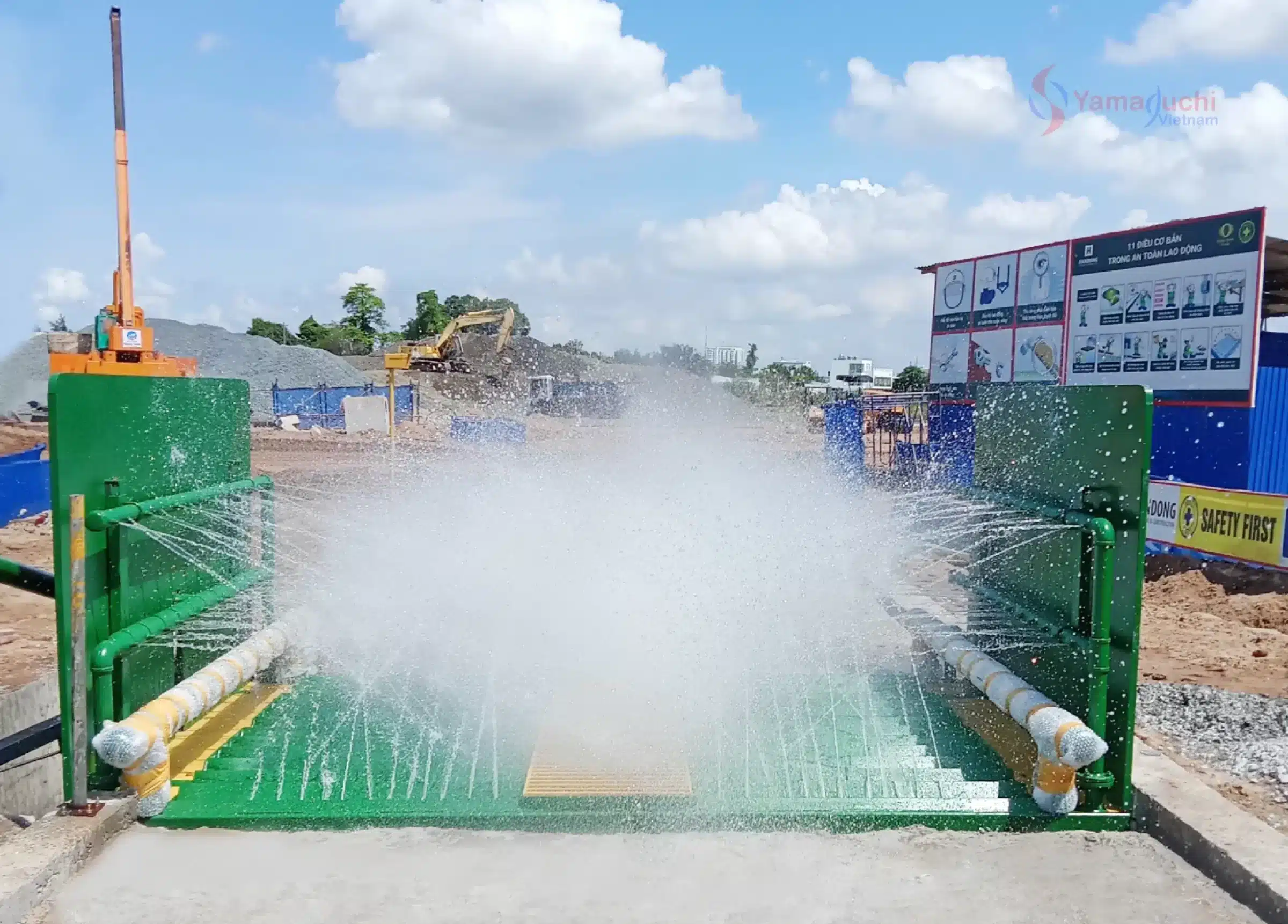 Hệ thống rửa xe thông minh tiện lợi, nhanh chóng